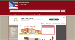 Desktop Screenshot of mobilehome.cc